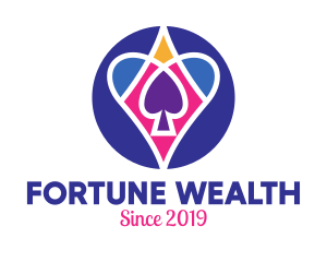 Fortune - Poker Cards Symbols logo design