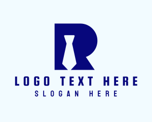 Professional - Professional Tie Business Letter R logo design