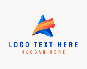 Triangle - Corporate Professional Letter A logo design