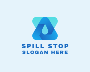 Water Droplet Technology logo design