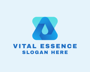 Essence - Water Droplet Technology logo design