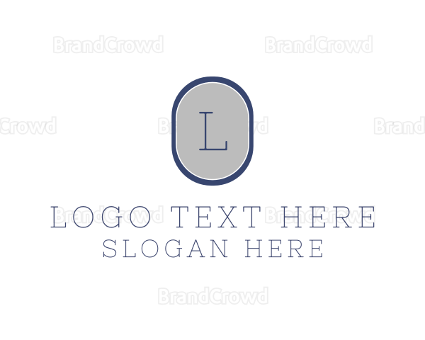 Oval Professional Business Logo
