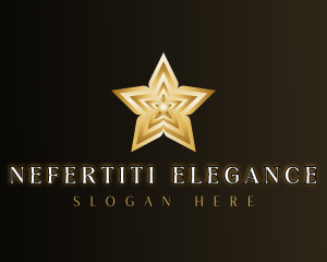 Luxury Elegant Star logo design