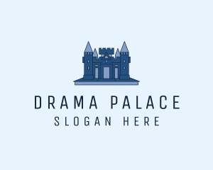 Blue Castle Palace  logo design