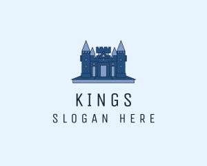 Blue Castle Palace  logo design