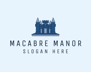 Blue Castle Palace  logo design