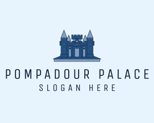 Blue Castle Palace  logo design