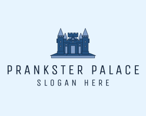 Blue Castle Palace  logo design