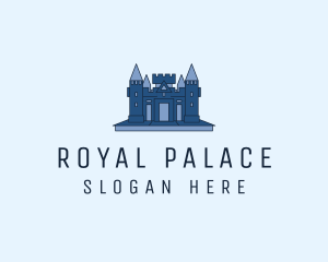 Palace - Blue Castle Palace logo design