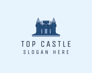 Blue Castle Palace  logo design