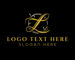 Luxurious - Luxury Script Letter L logo design