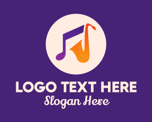 Lounge Music - Saxophone Musical Instrument logo design