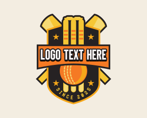 League - Cricket Championship League logo design