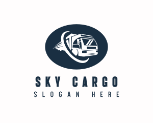 Truck Cargo Logistics logo design