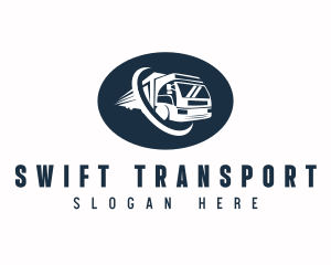 Truck Cargo Logistics logo design