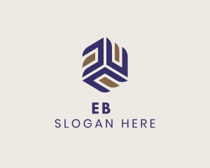Corporate - Cube Shape Business logo design