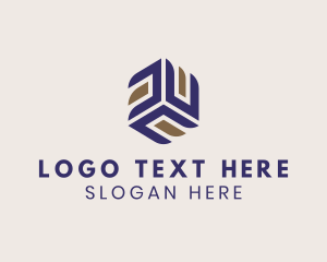 Cube Shape Business Logo