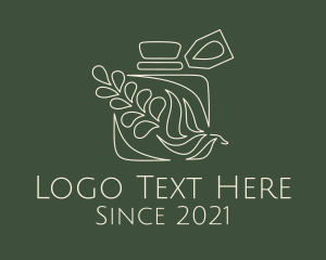 Jar - Organic Oil Jar logo design