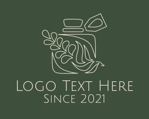 Drop - Organic Oil Jar logo design