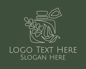 Organic Oil Jar Logo