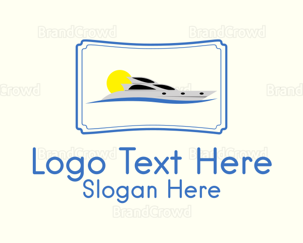 Boat Yacht Summer Logo