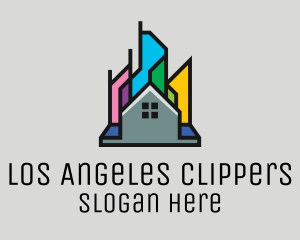 Colorful - Colorful City Home logo design