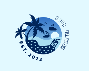 Ocean - Seaside Beach Holiday logo design