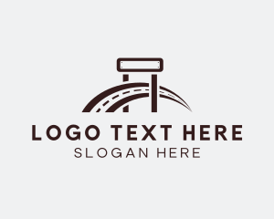 Towing - Highway Road Structure logo design