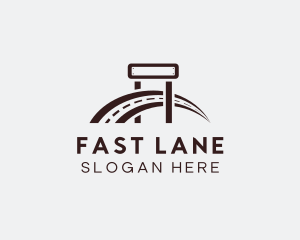 Highway Road Structure logo design