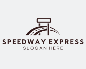 Expressway - Highway Road Structure logo design