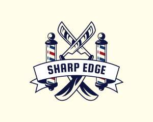 Razor - Razor Barber Haircut logo design