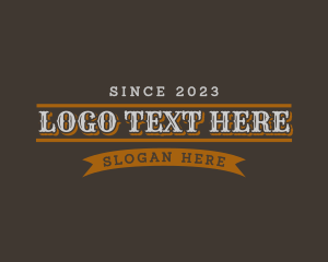 Rustic - Western Style Business logo design