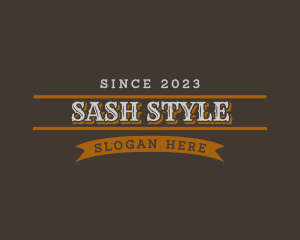 Western Style Business logo design