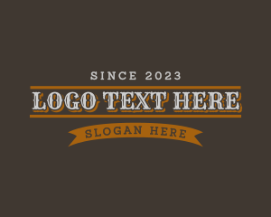 Western Style Business Logo