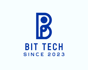 Tech Letter B Company logo design