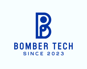 Tech Letter B Company logo design