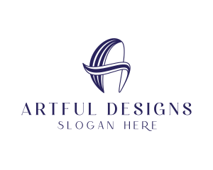 Stylish Artisan Brand Letter A logo design