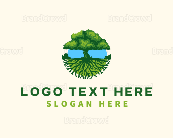 Environment Tree Roots Logo