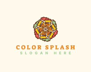 Home Paint Repair logo design