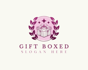 Gift Parcel Package logo design