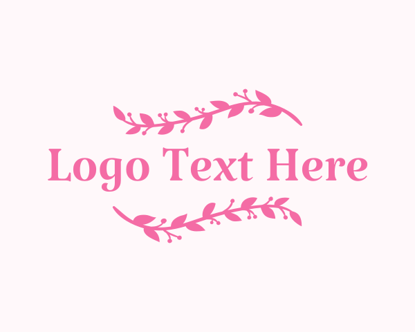 Formal - Ornamental Floral Branch logo design