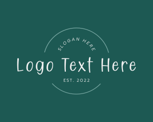 Handwritten Business Brand Logo