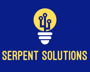 Electric Bulb Energy  logo design