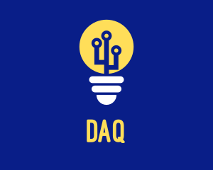 Light - Electric Bulb Energy logo design