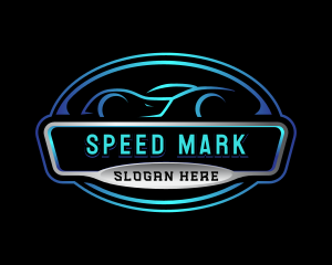 Luxury Sedan Car logo design