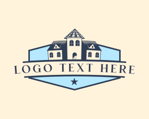 Roofing - House Property Remodeling logo design