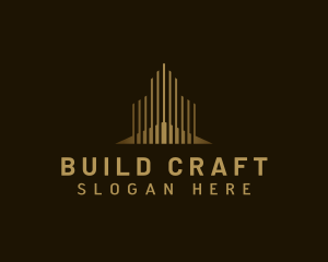 Building Real Estate Construction logo design