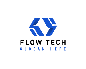 Abstract Tech Company logo design