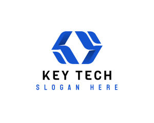 Abstract Tech Company logo design