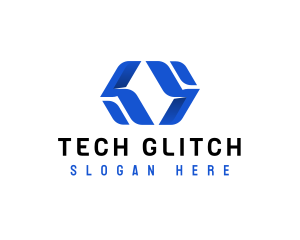 Abstract Tech Company logo design